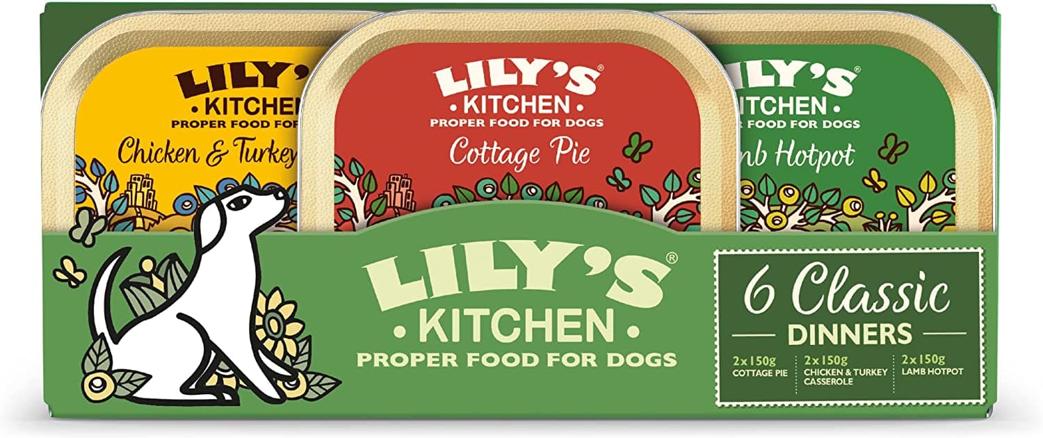Lily's Kitchen Dog Classic Dinners Multipack Wet Dog Food (6x150g)