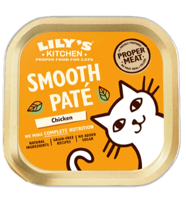 Lily's Kitchen Chicken Paté Wet Cat Food (85g)