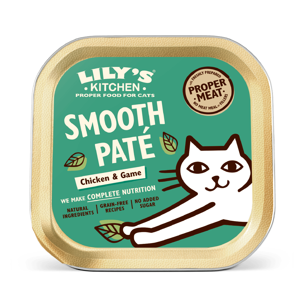 Lily's Kitchen Chicken & Game Paté Wet Cat Food (85g)