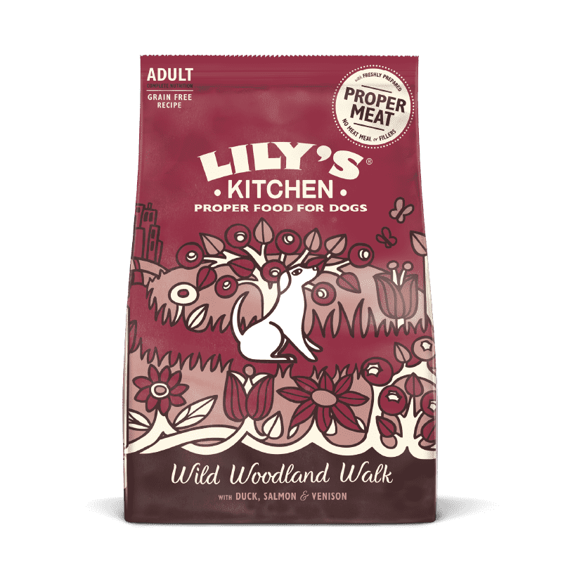 Lily's Kitchen Wild Woodland Walk with Duck, Salmon & Venison Adult Dry Dog Food (2.5kg)