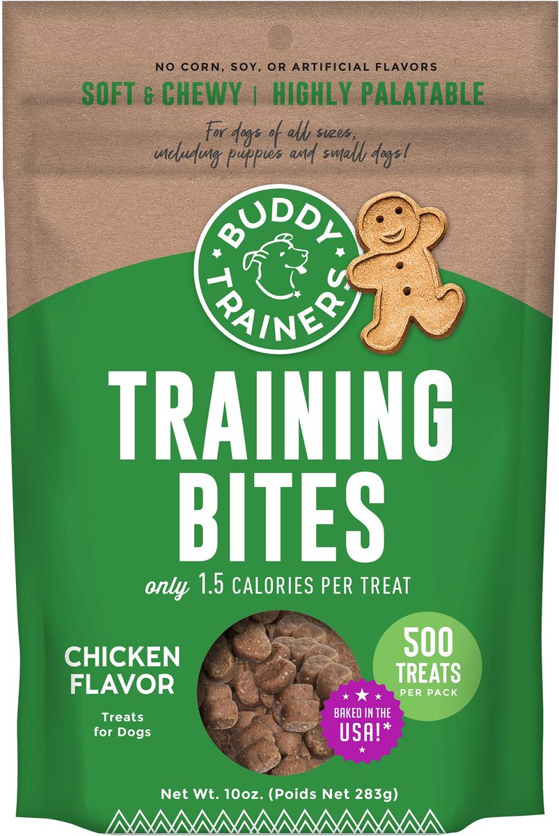Buddy Trainers Training Chews with Chicken Liver - 7 oz