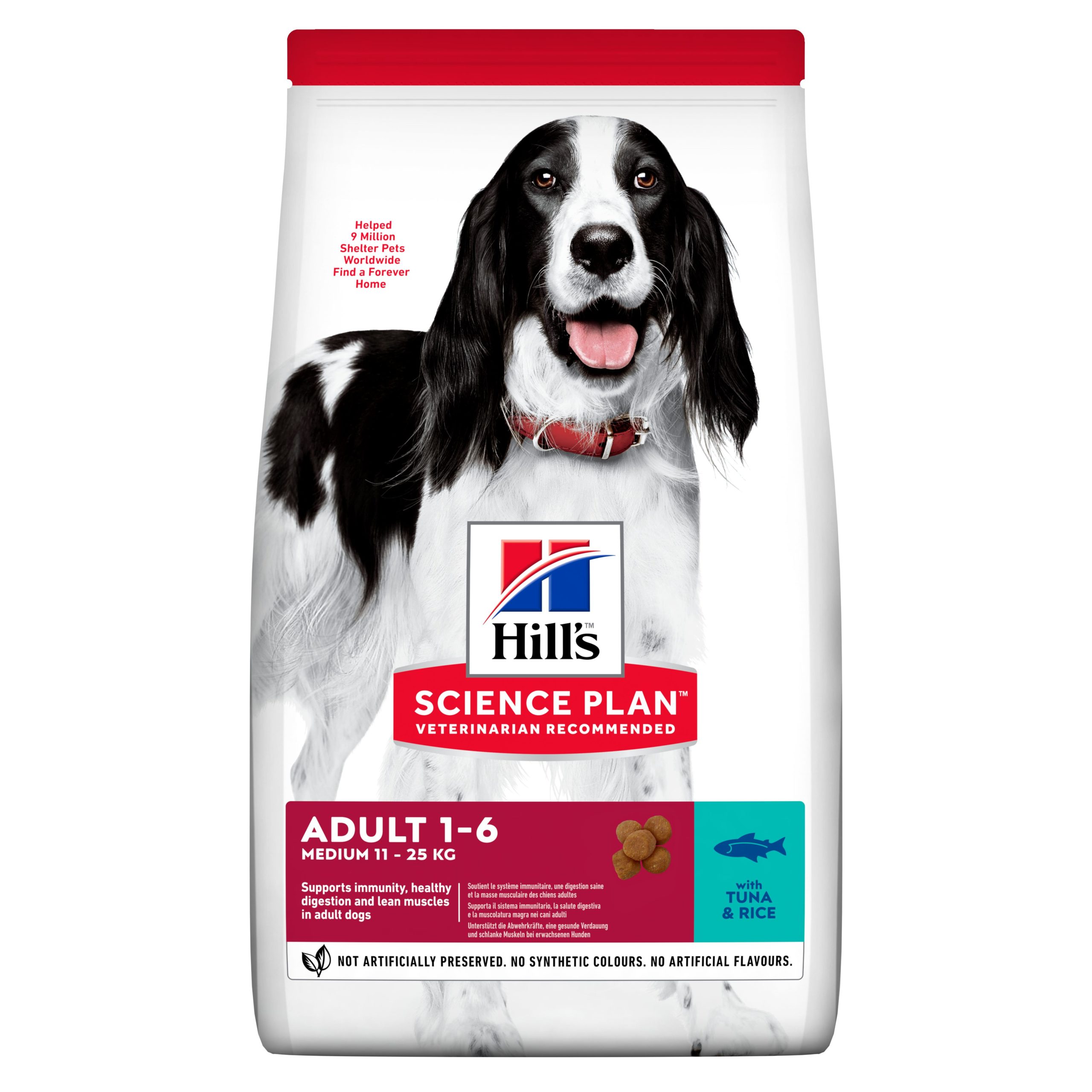 Hill's Science Plan Medium Adult Dog Food with Tuna - 12kg