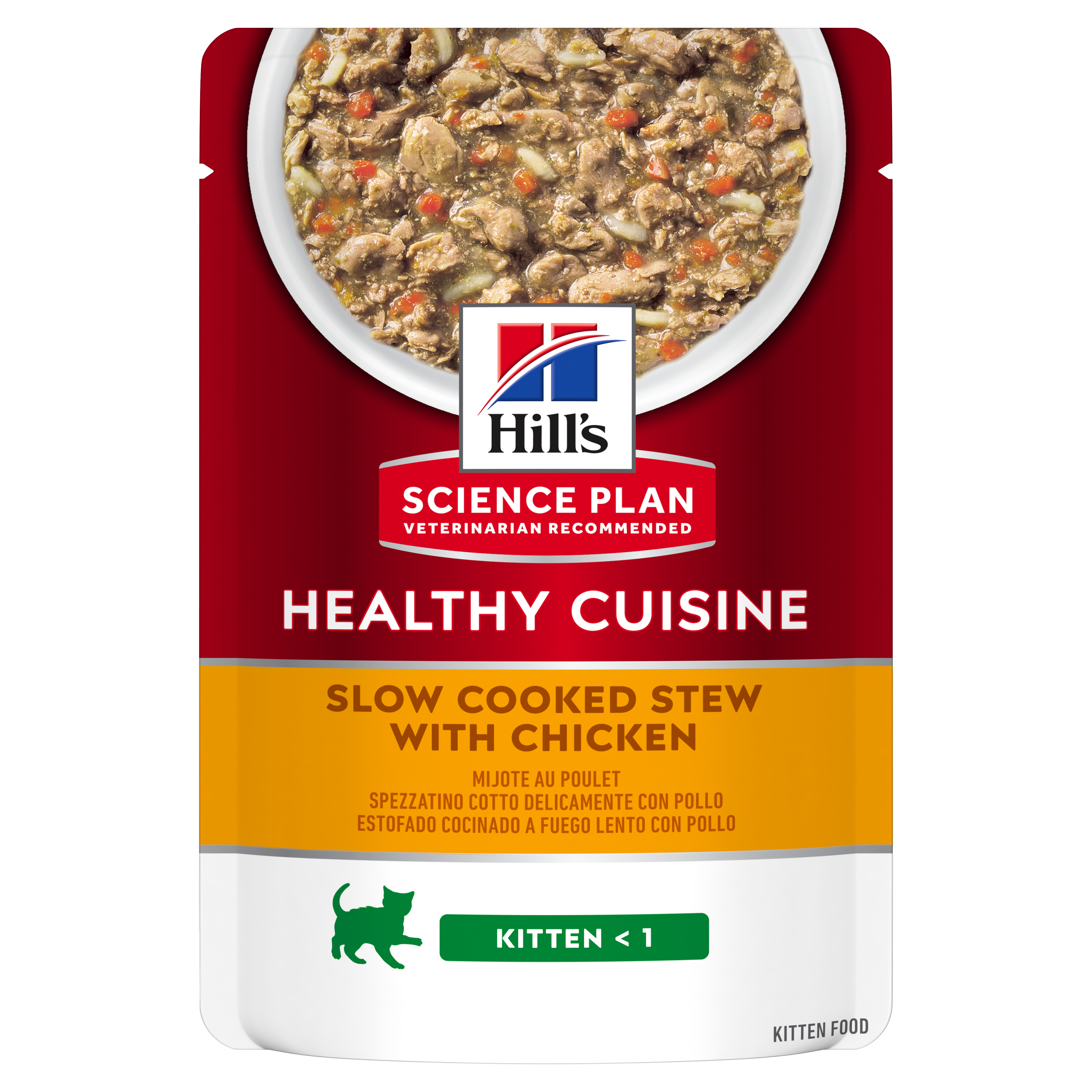 Hill's SCIENCE PLAN HEALTHY CUISINE Kitten Stew with Chicken - 80g