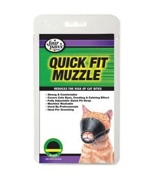 Four Paws Quick Fit Cat Muzzle Small