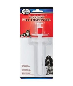 Four Paws Quick Easy Pill Dispenser for Puppies Small Animals