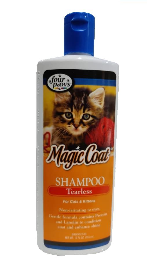 Four Paws Magic Coat Cat & Kitten Tearless Shampoo 12 oz