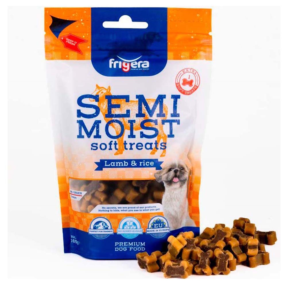 friGERA Semi-Moist Soft Treats Lamb & Rice 165g