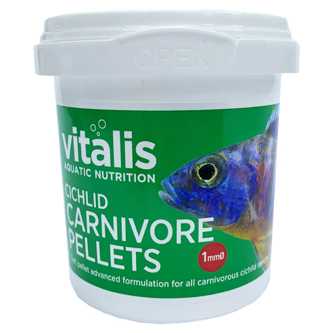 Vitalis Cichlid Carnivore Pellets 1mm 1.8kg