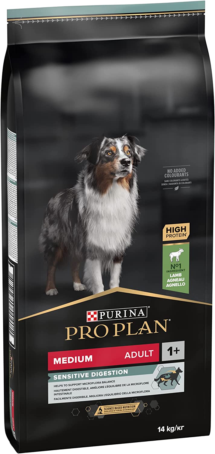 Purina Pro Plan Medium Adult Sensitive Digestion Dog Lamb 14Kg