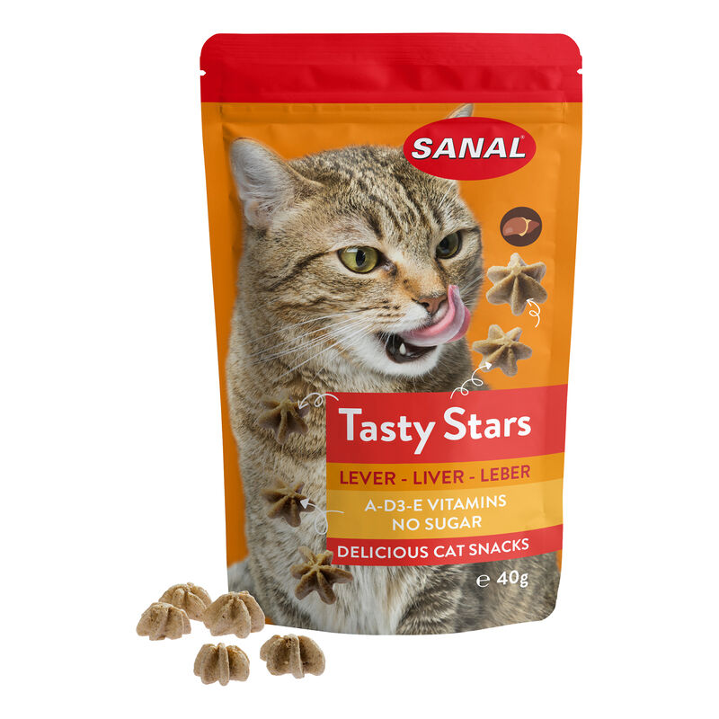 Sanal Cat Tasty Stars Liver 40G