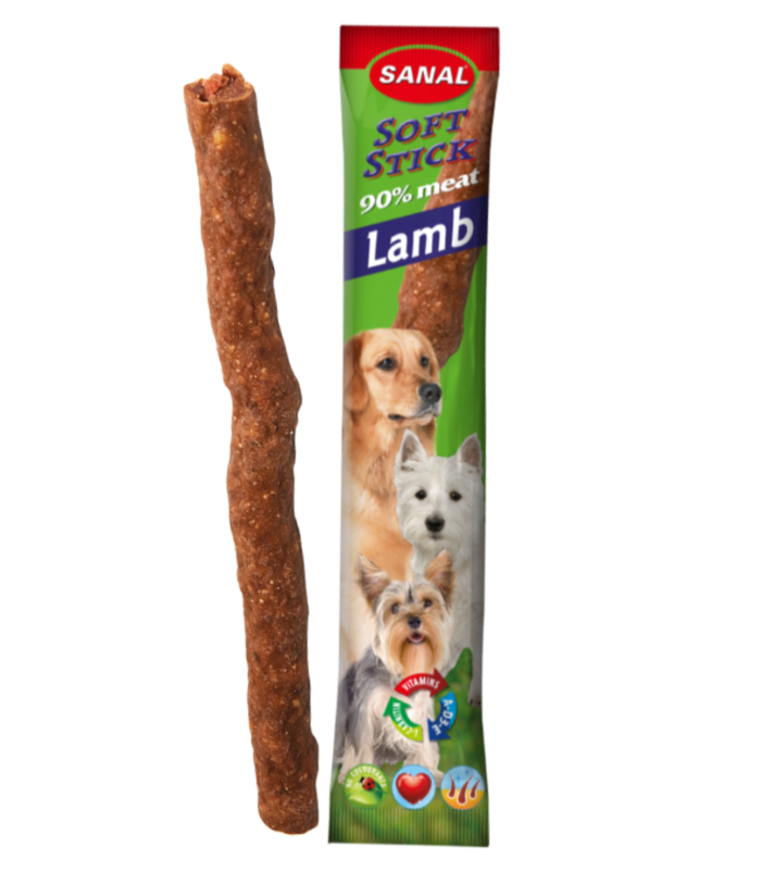 Sanal Dog Soft Sticks Lamb