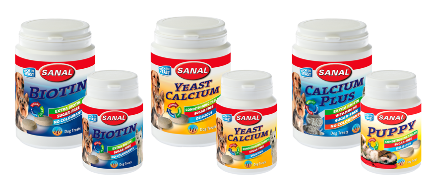 Sanal Dog Yeast-Calcium Tablets 75G