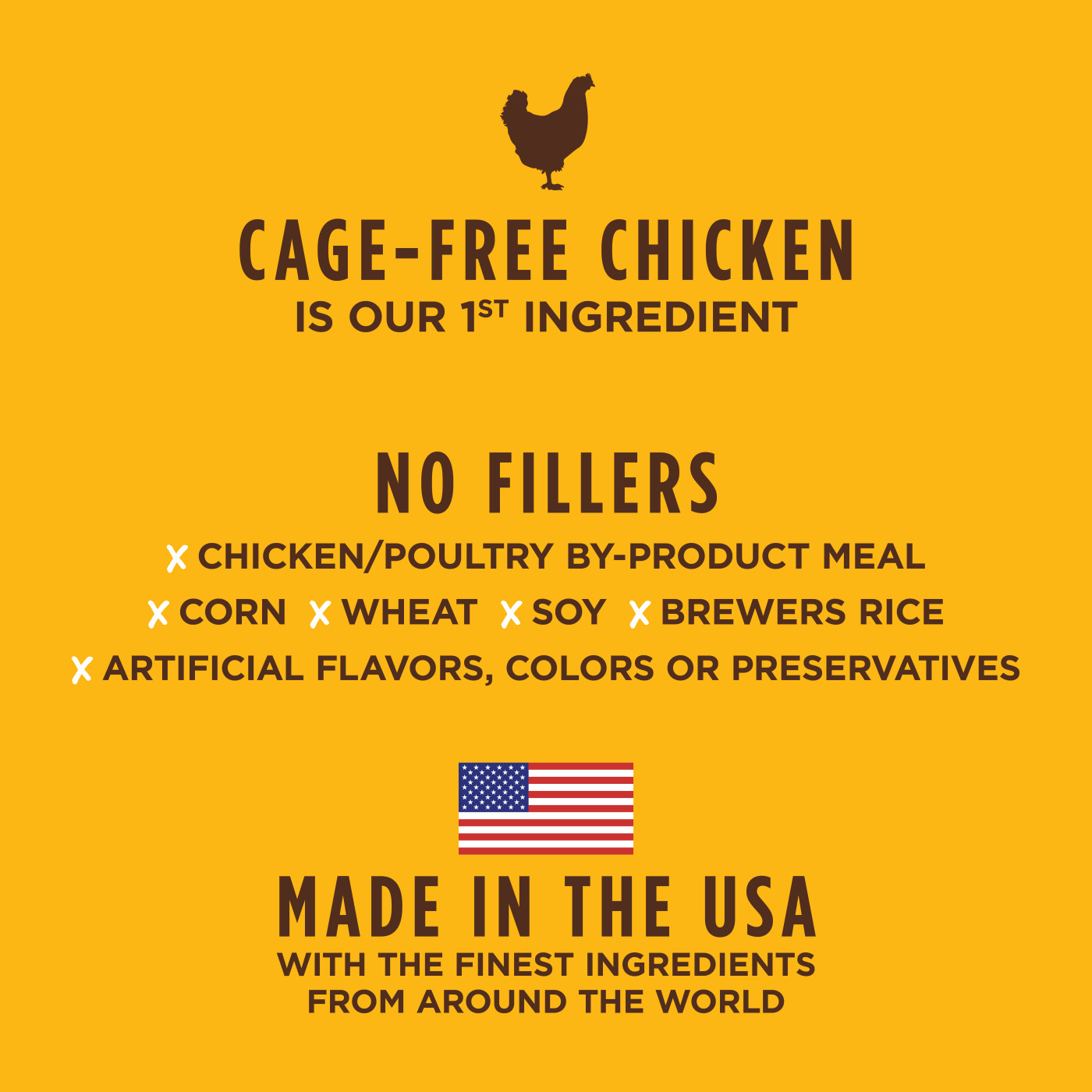 Instinct Be Natural Chicken & Brown Rice Kibble for Cats (13.3lbs)