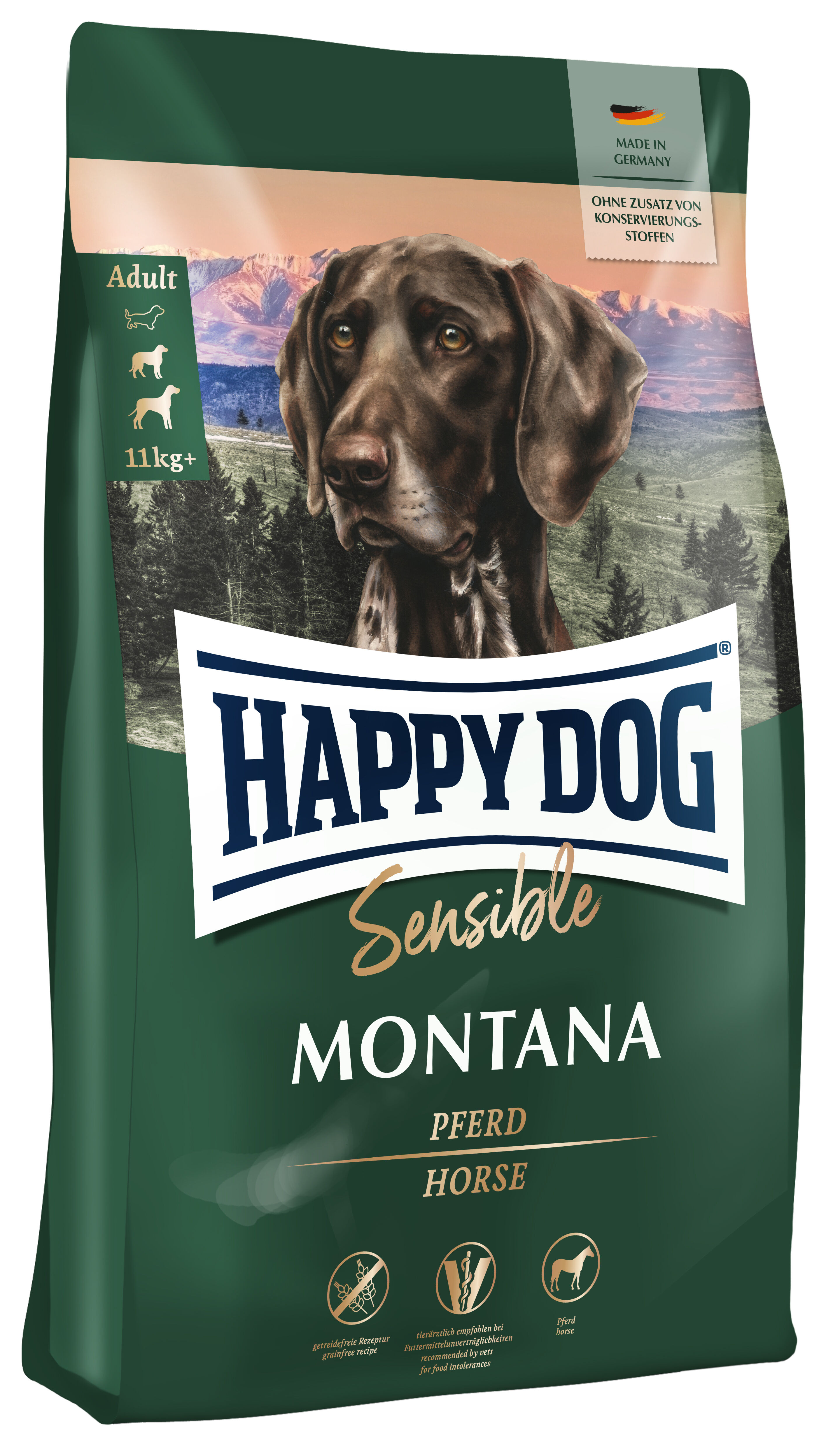 Happy Dog Sensible Montana Dog dry Food 1 Kg