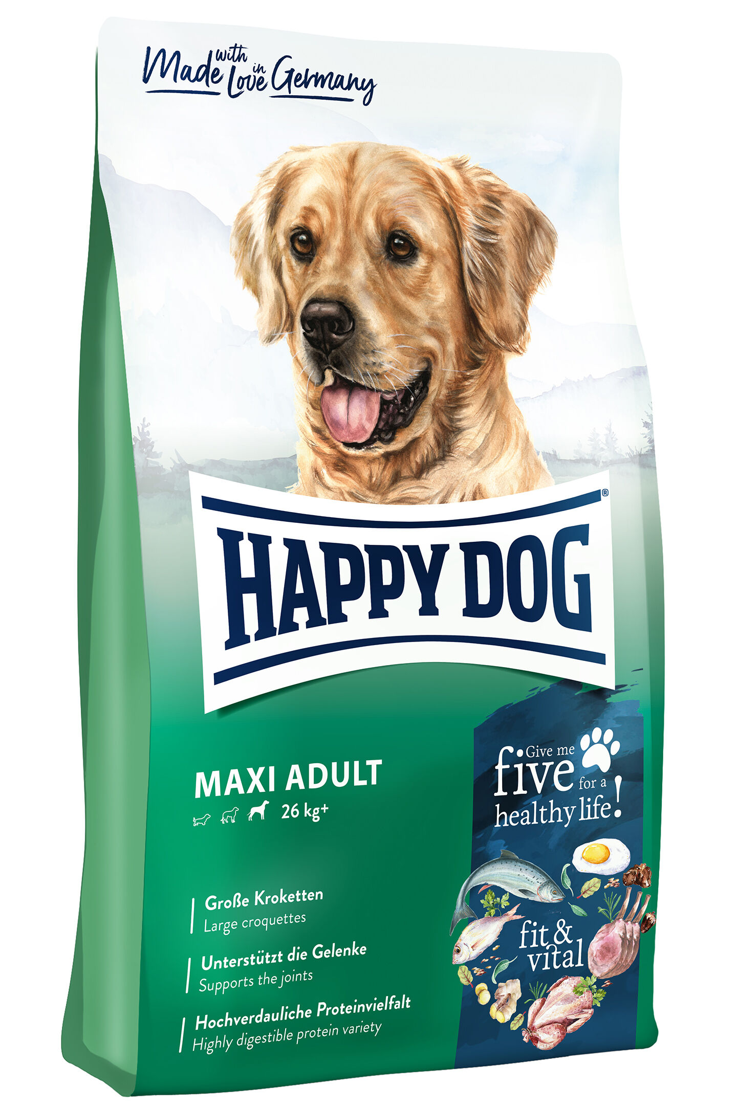 Happy Dog Fit & Vital Maxi Adult Weight - 4kg