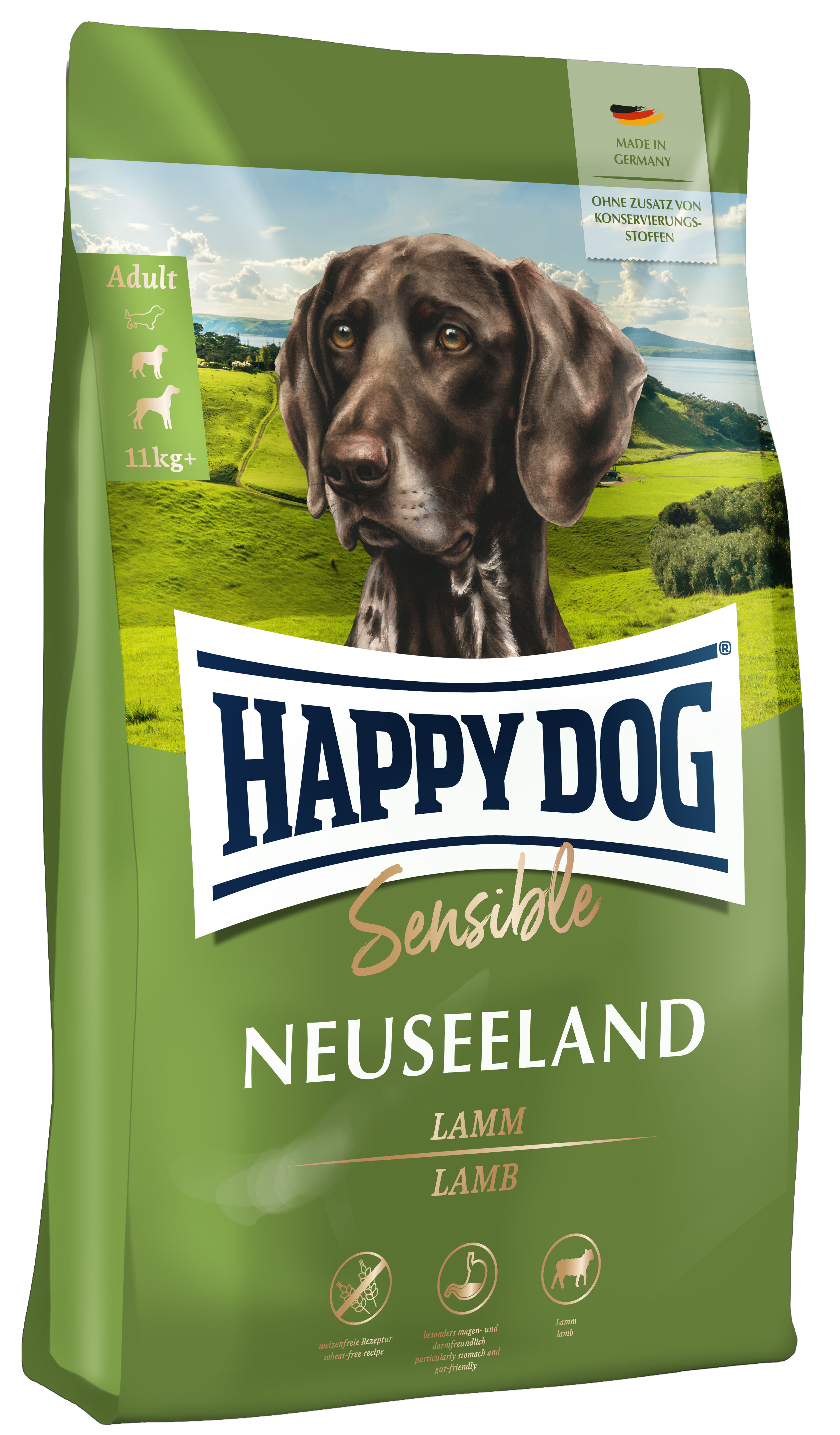 Happy Dog Supreme Sensible Neuseeland- 4 KG