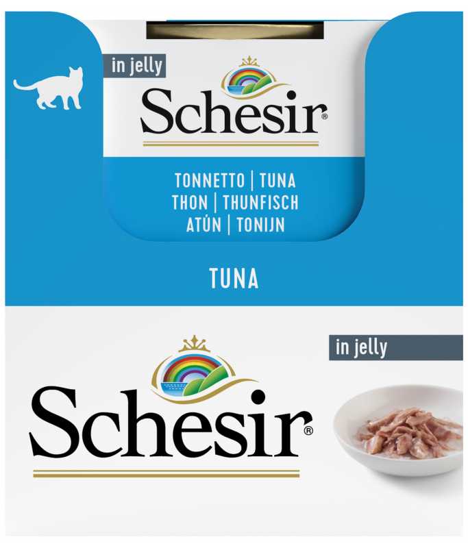 Schesir Cat Wet Food With Tuna 140g