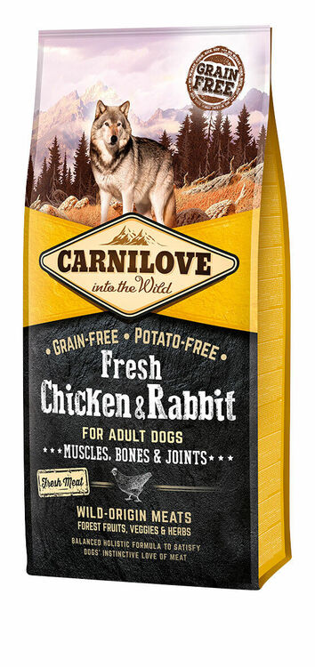 Carnilove Fresh Chicken & Rabbit for Adult Dogs 1.5kg