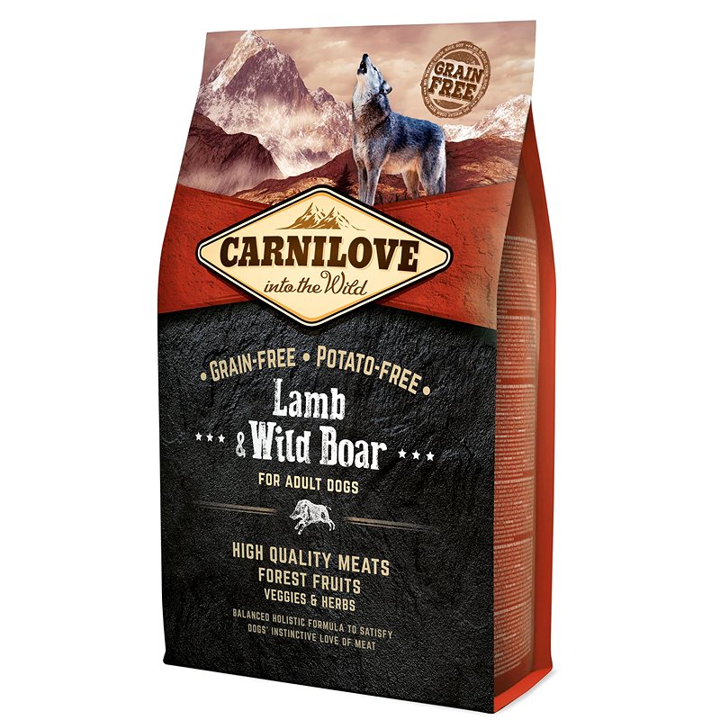 Carnilove Lamb & Wild Boar for Adult Dogs 12kg