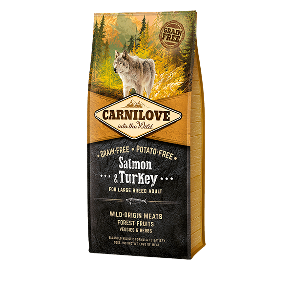 Carnilove Salmon & Turkey for Large Breed Adult Dogs 12kg