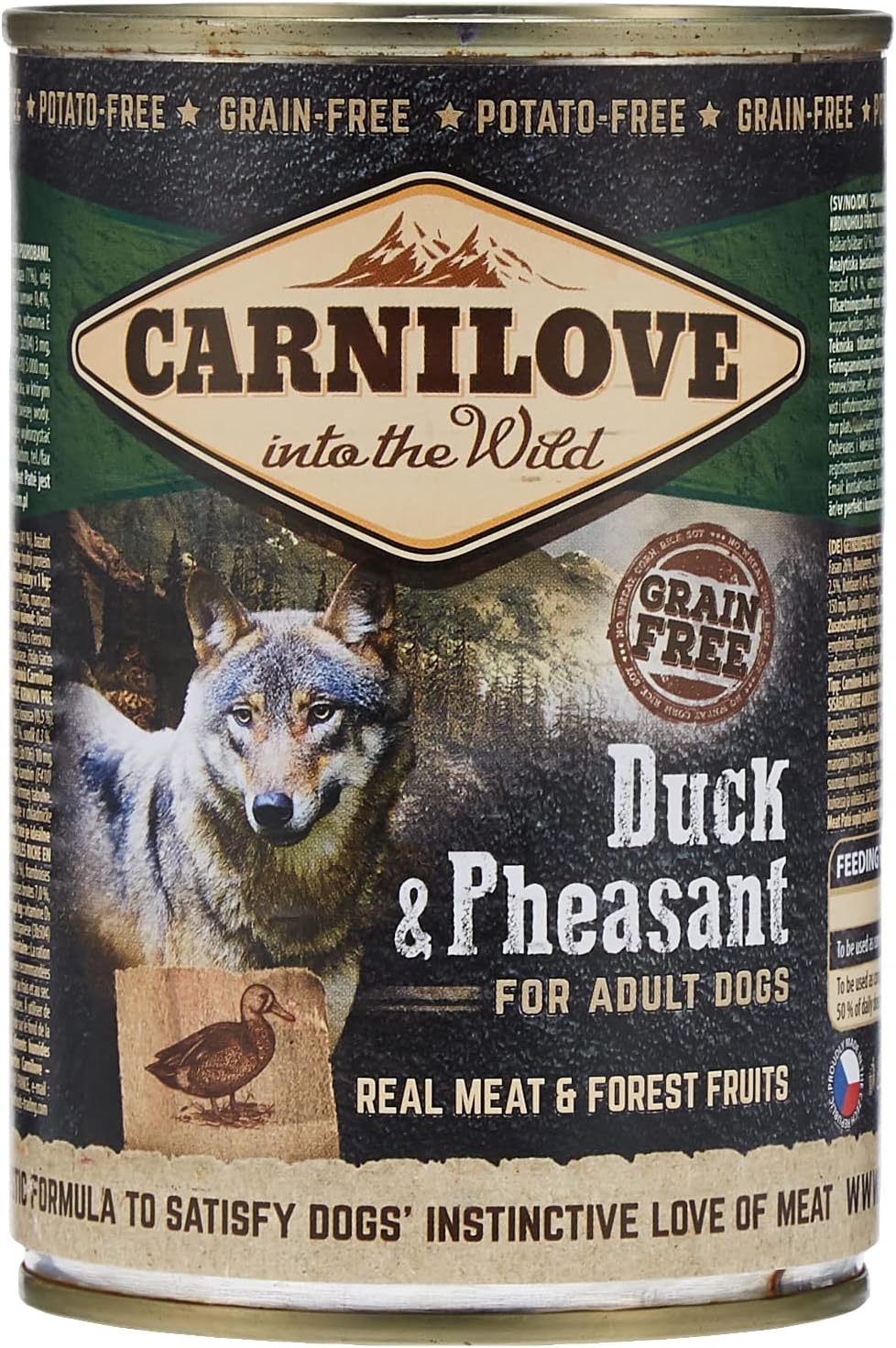 Carnilove Duck & Pheasant for Adult Dogs (Wet Food Cans) 400g