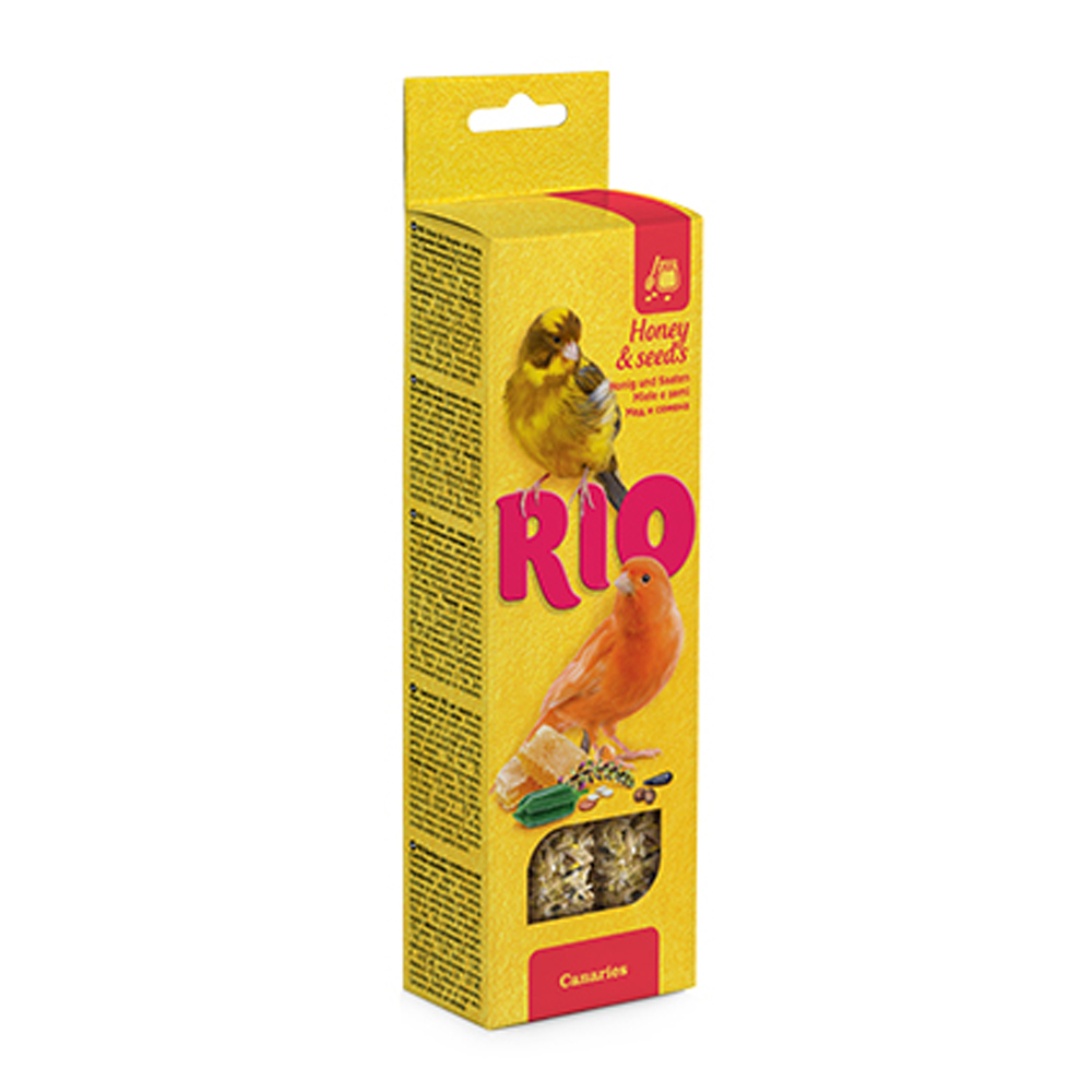 RIO Sticks For Canaries With Honey And Seeds 2x40g