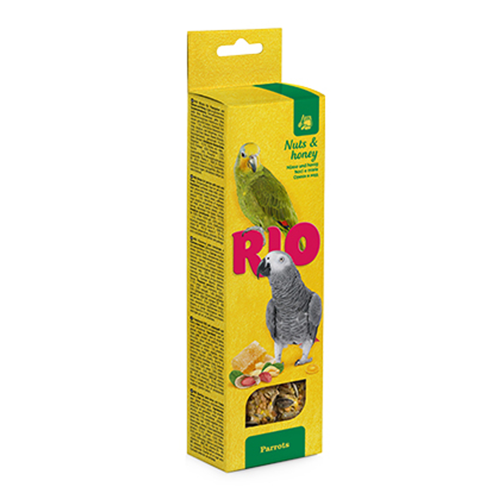 RIO Sticks For Parrots With Nuts And Honey 2x90g