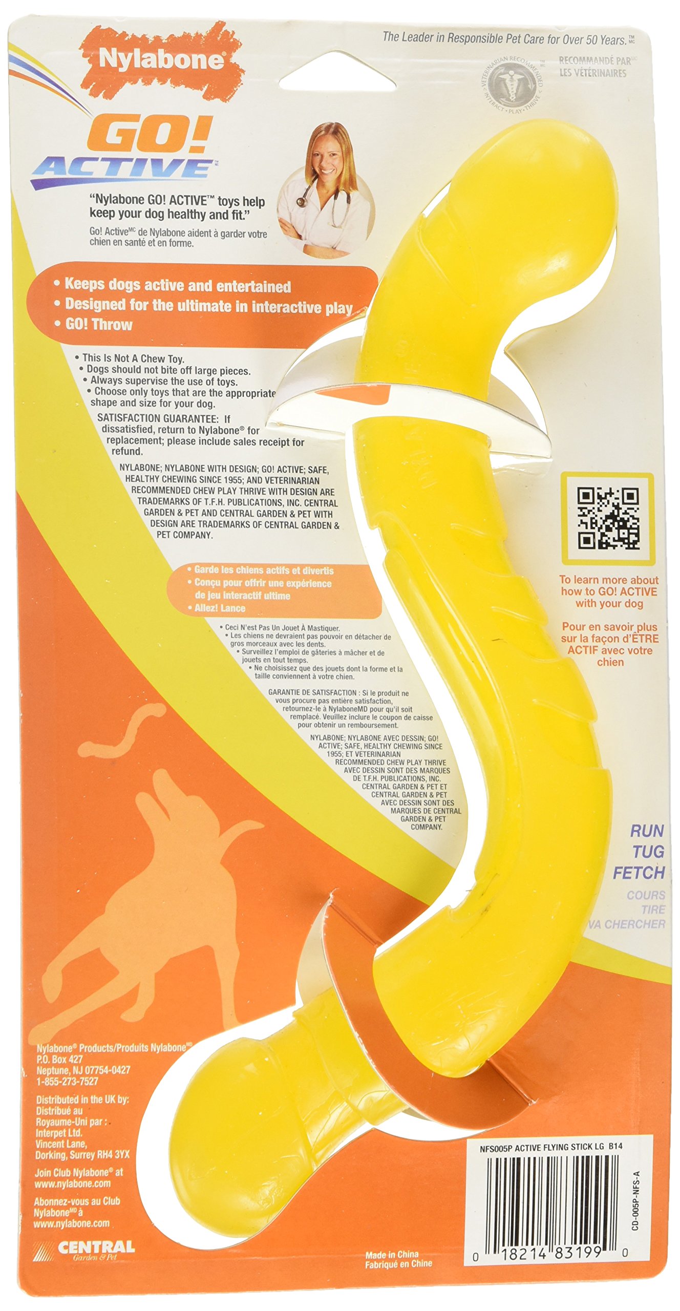Nylabone GO! Active Odd Stick Large