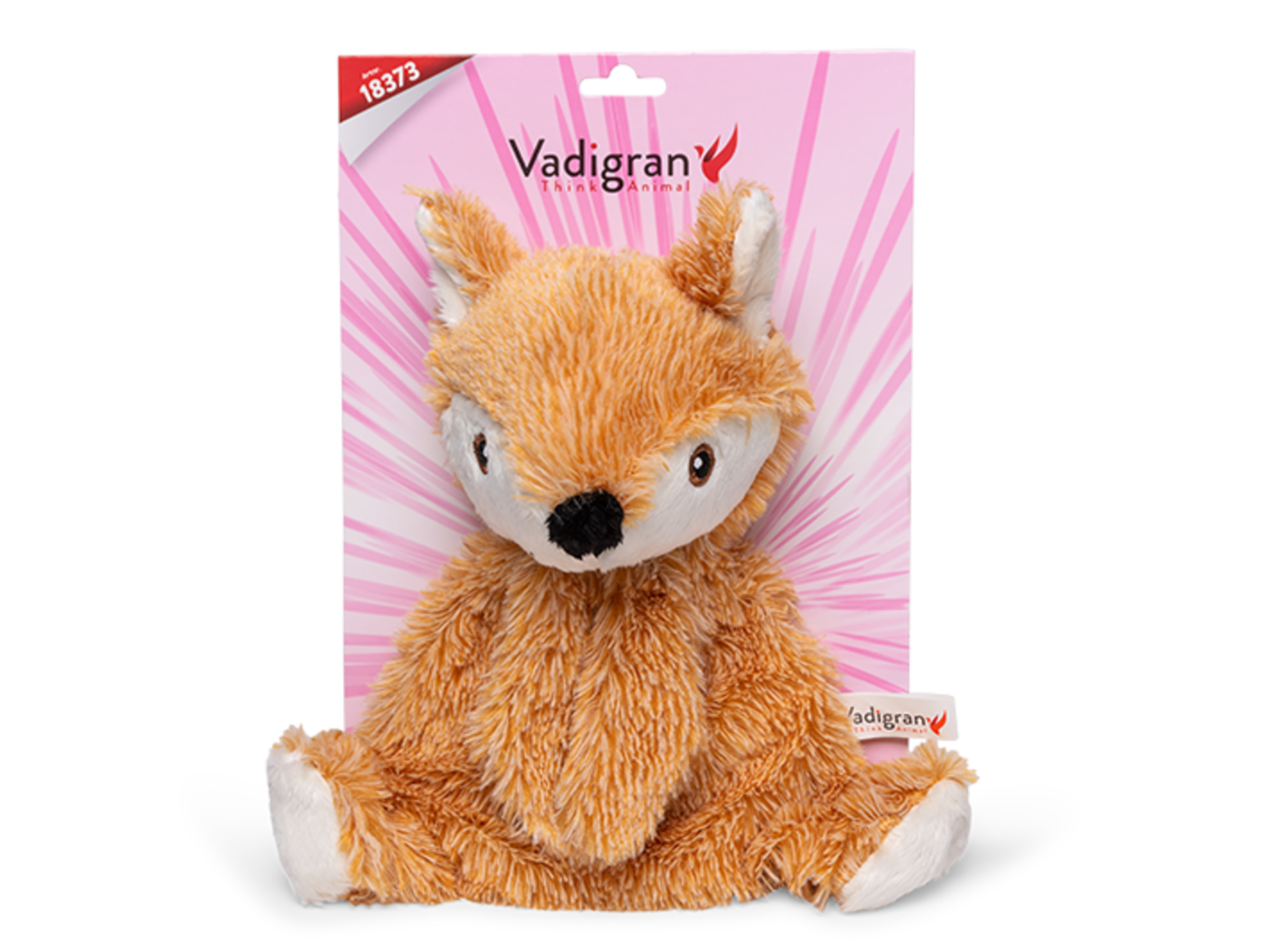 Vadigran Dog toy plush Crinkie Fox 28cm