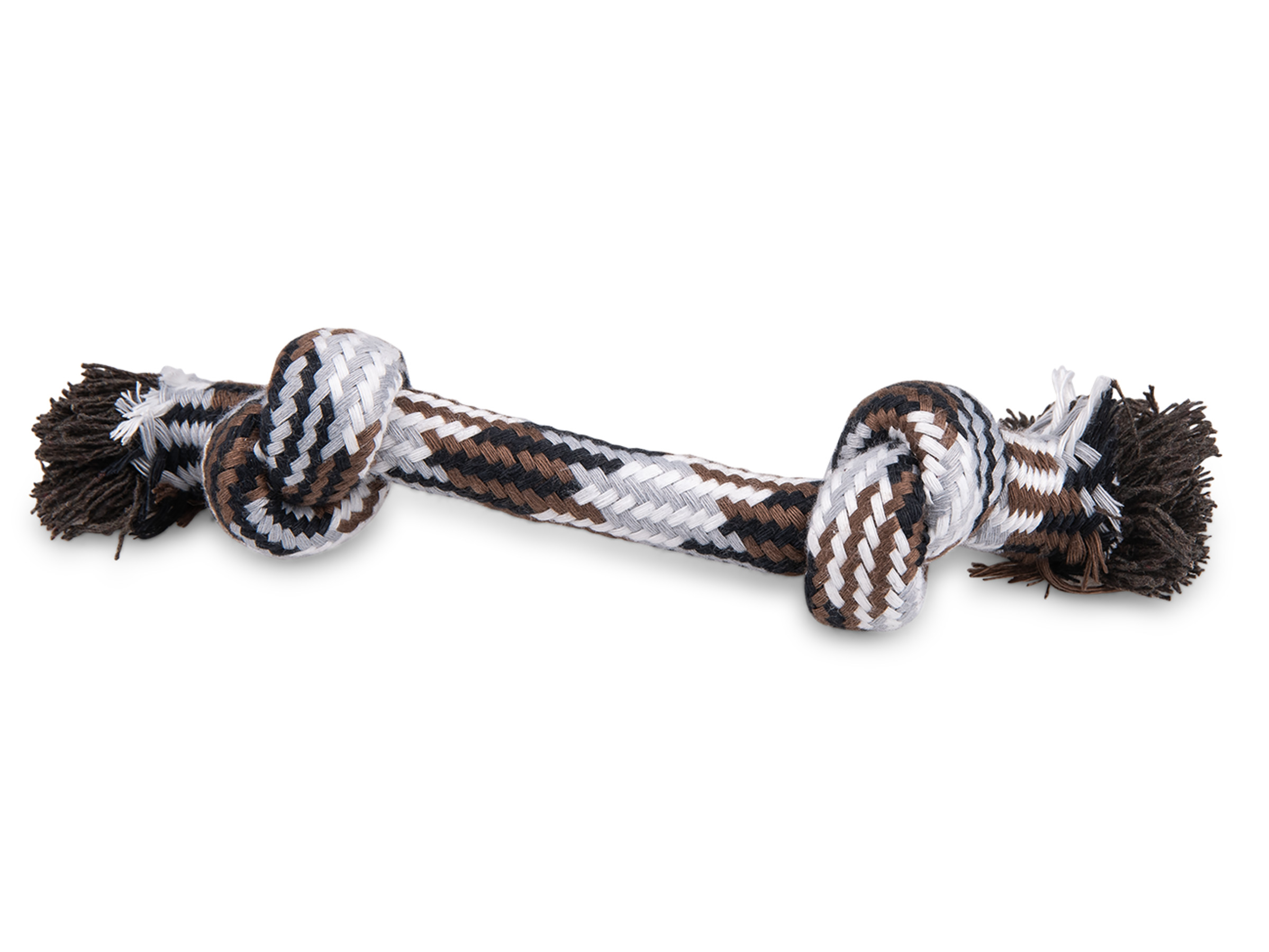 Vadigran Cotton rope 2 knots brown 50g 20cm