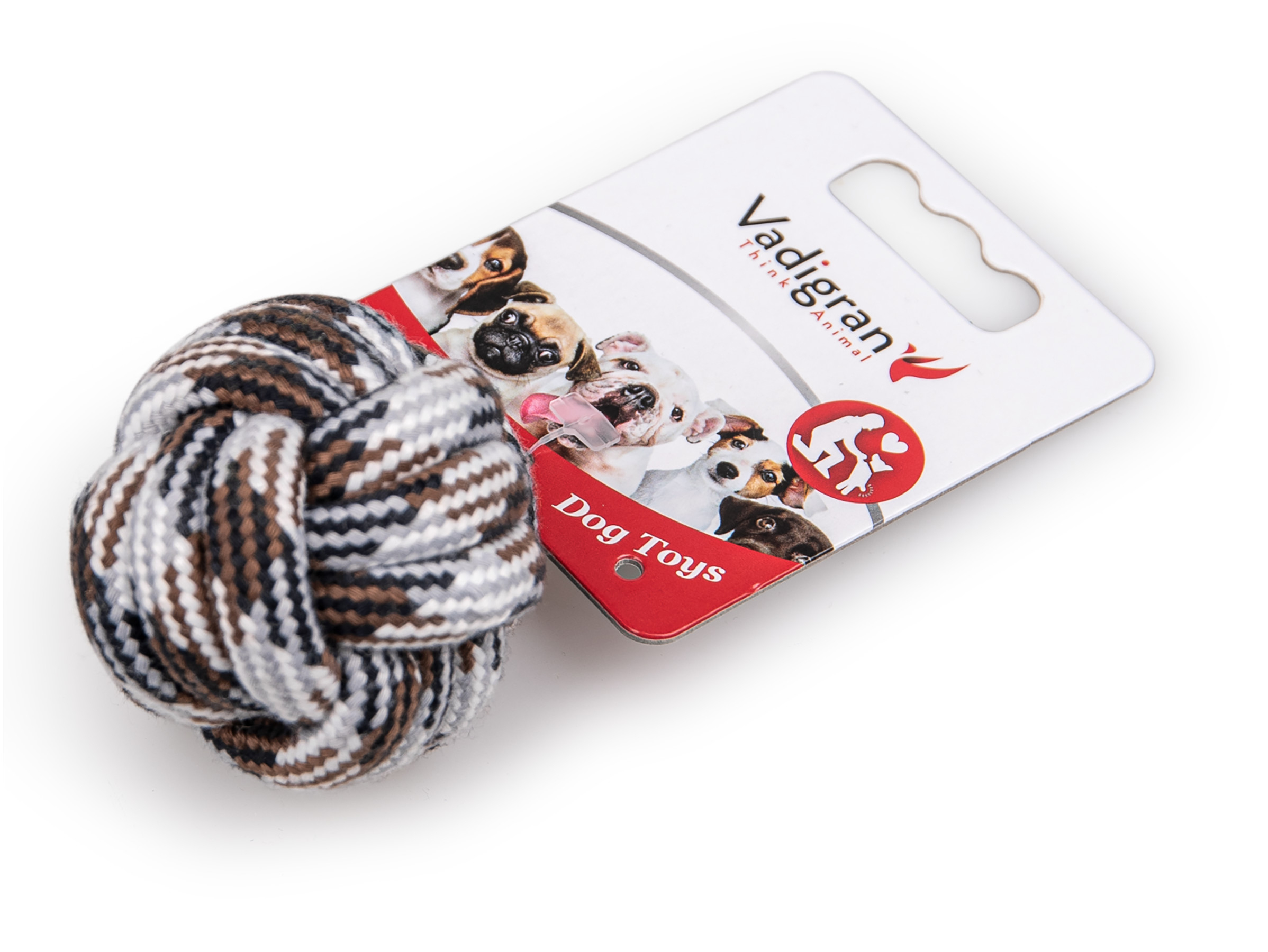 Vadigran Cotton ball brown 50g Ø5,5cm