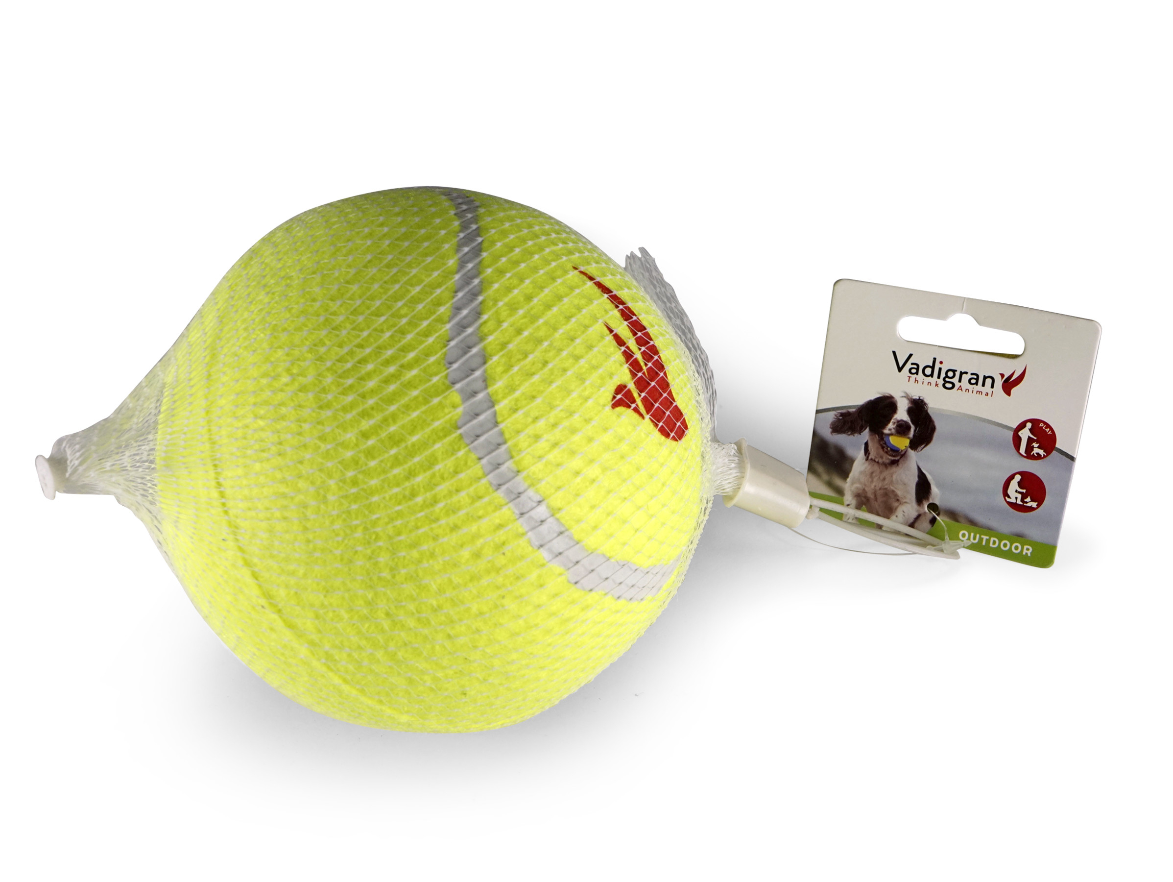 Vadigran Dog toy vinyl tennis ball 13cm