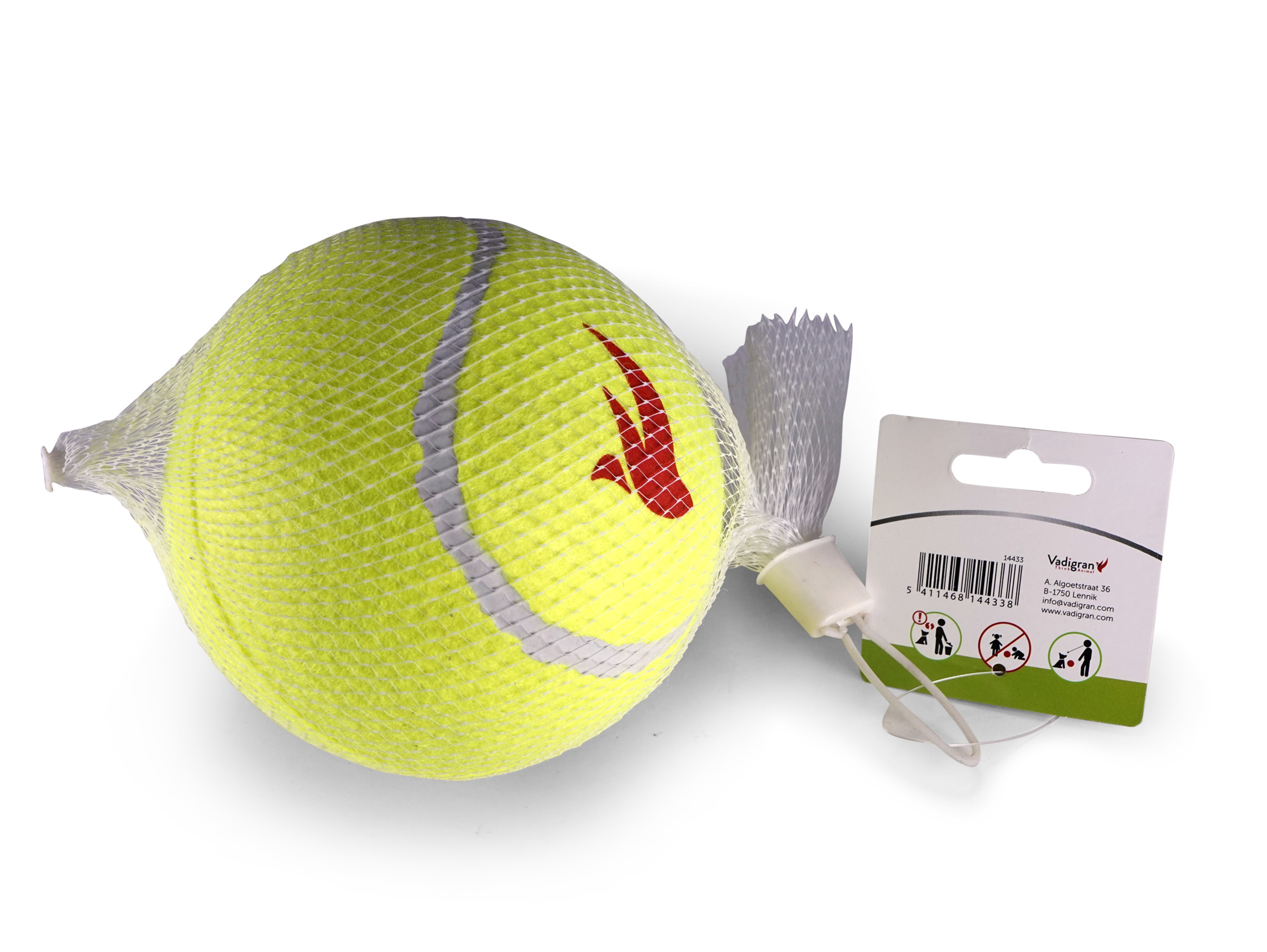 Vadigran Dog toy vinyl tennis ball 13cm