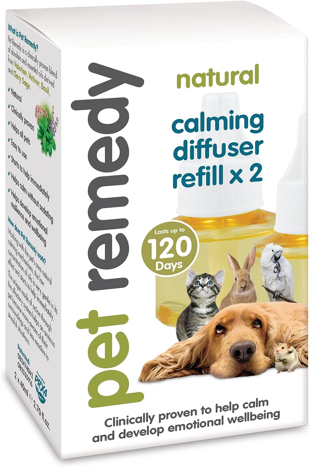 Pet Remedy Refill Pack 2 x 40 ml