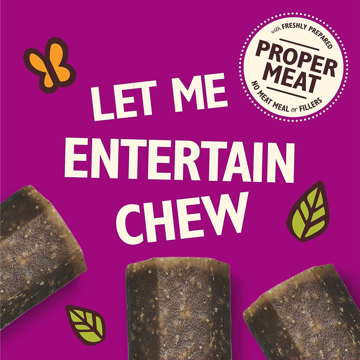 Lily's Kitchen Dog Chew Sticks w/ Turkey Dog Treats (120g)