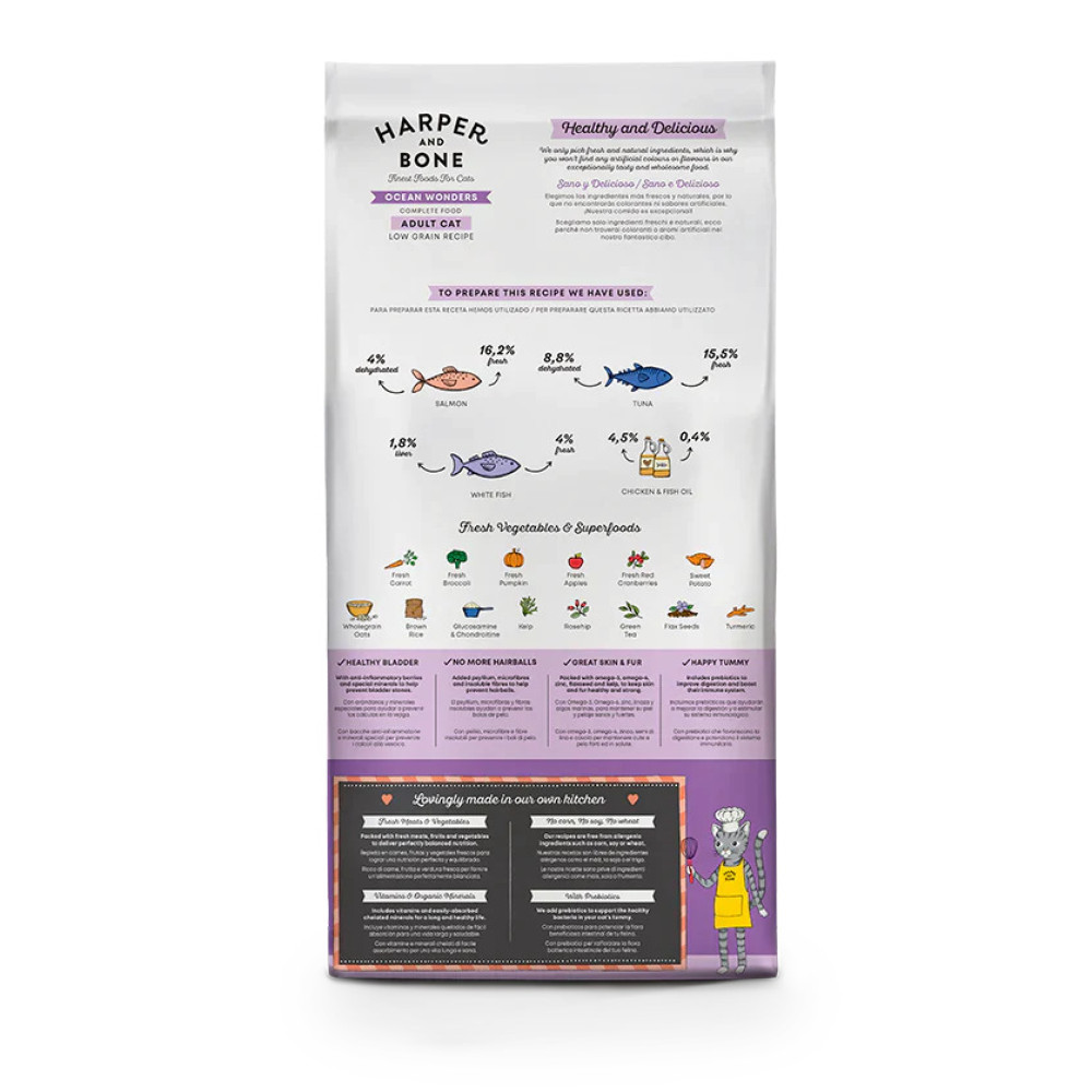 Harper & Bone Cat Adult Ocean Wonders - 1.5kg