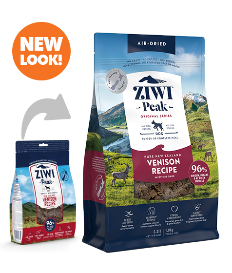 ZiwiPeak Dog Dry Food Venison 1KG
