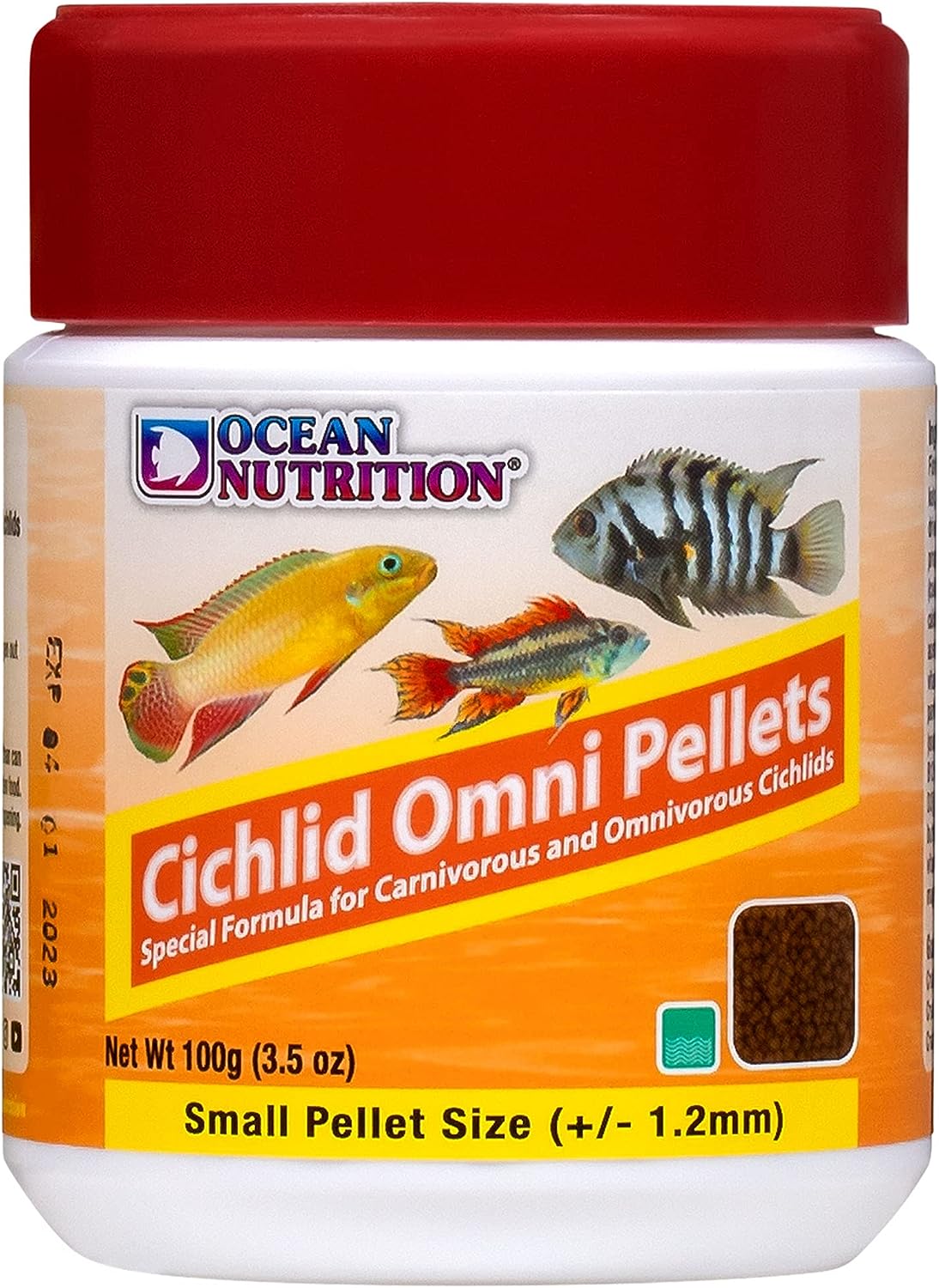Cichlid Omni Pellets Small 100g