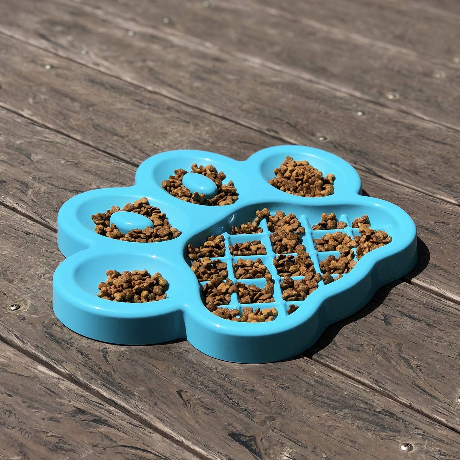 PetDreamHouse PAW Slow Feeder Blue