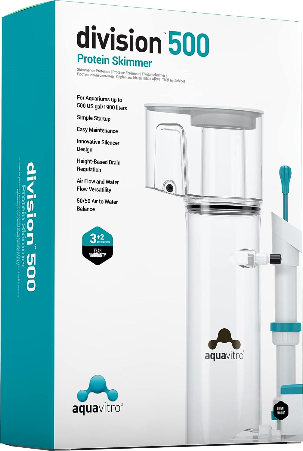 Aquavitro Skimmer Division 500 Uk