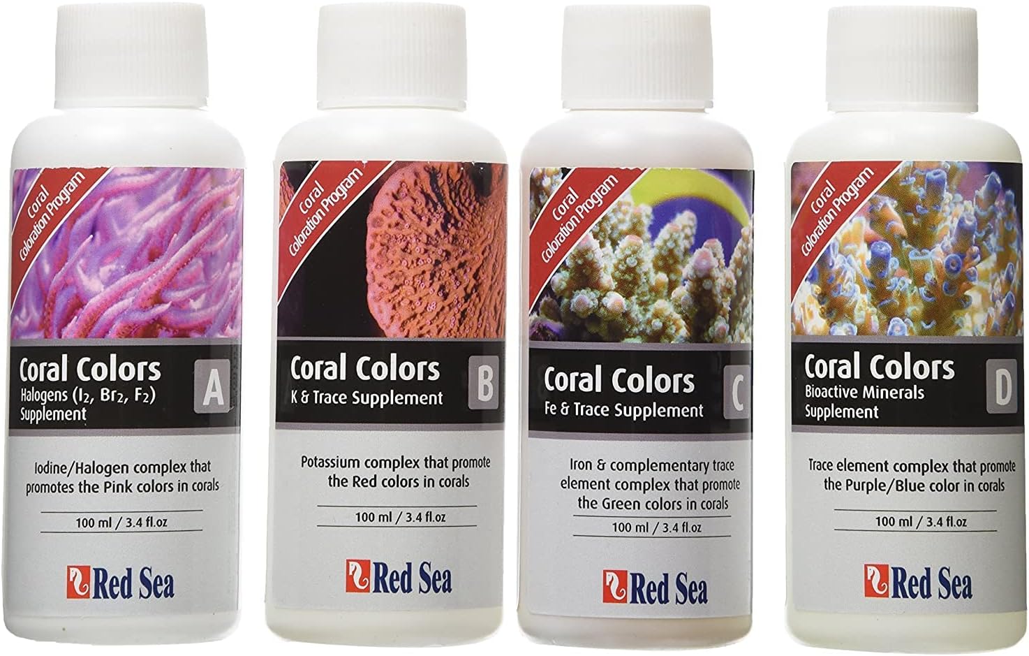 TRACE-COLORS A/B/C/D - PACK OF 100ML X 4