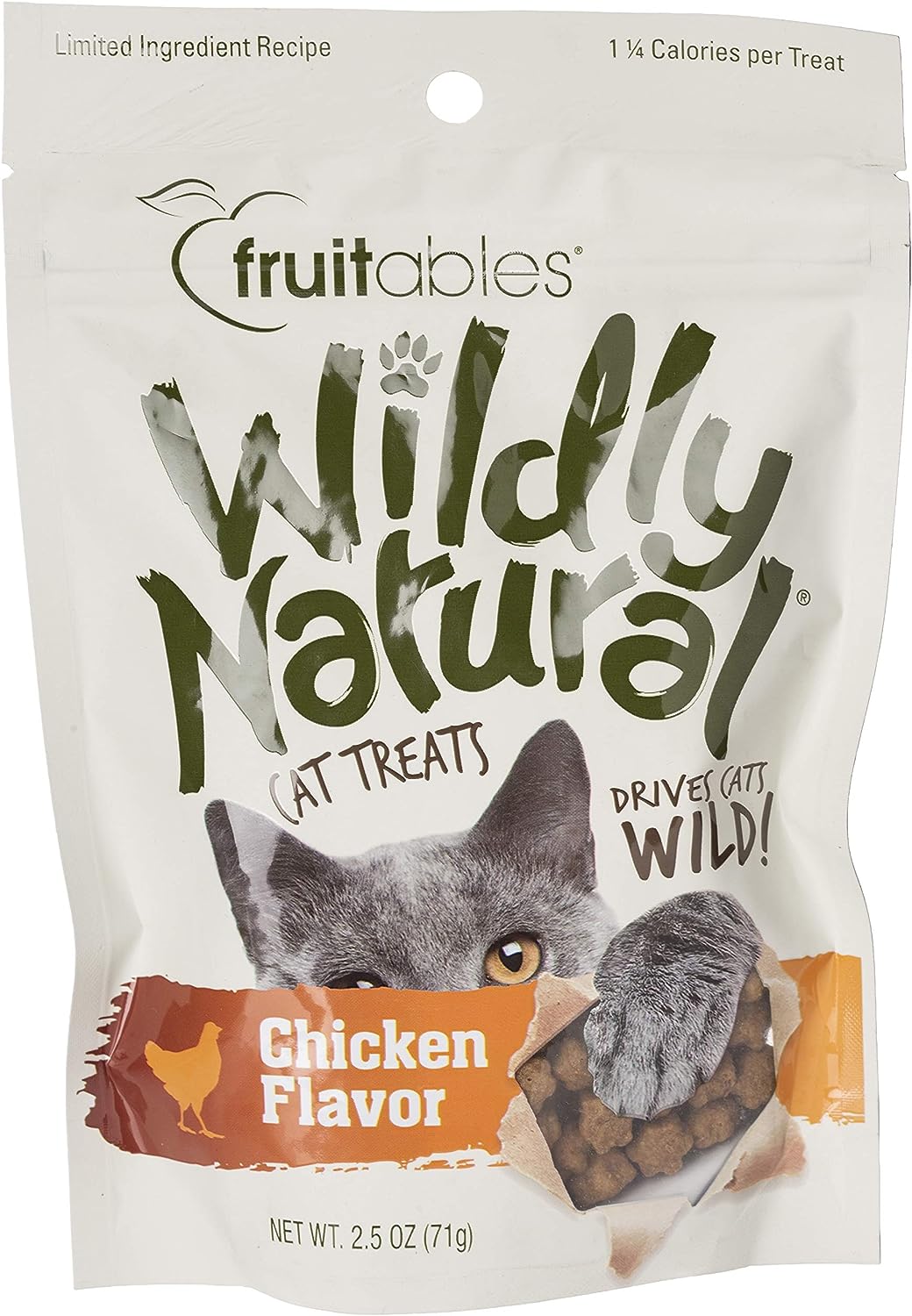 Fruitables wildly Natural Cat Treats Chicken flavor (71g)