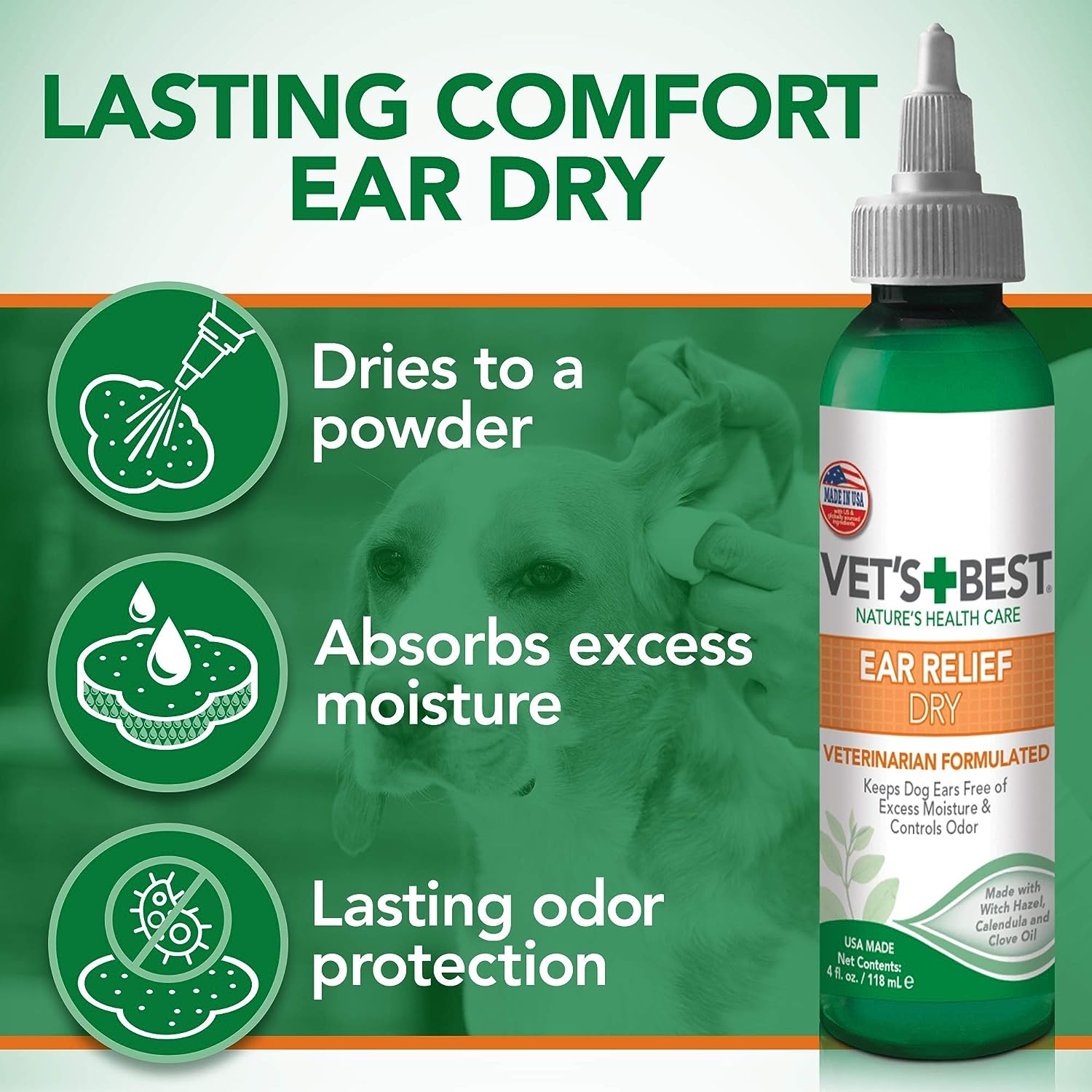 Ear Relief Dry (4oz)