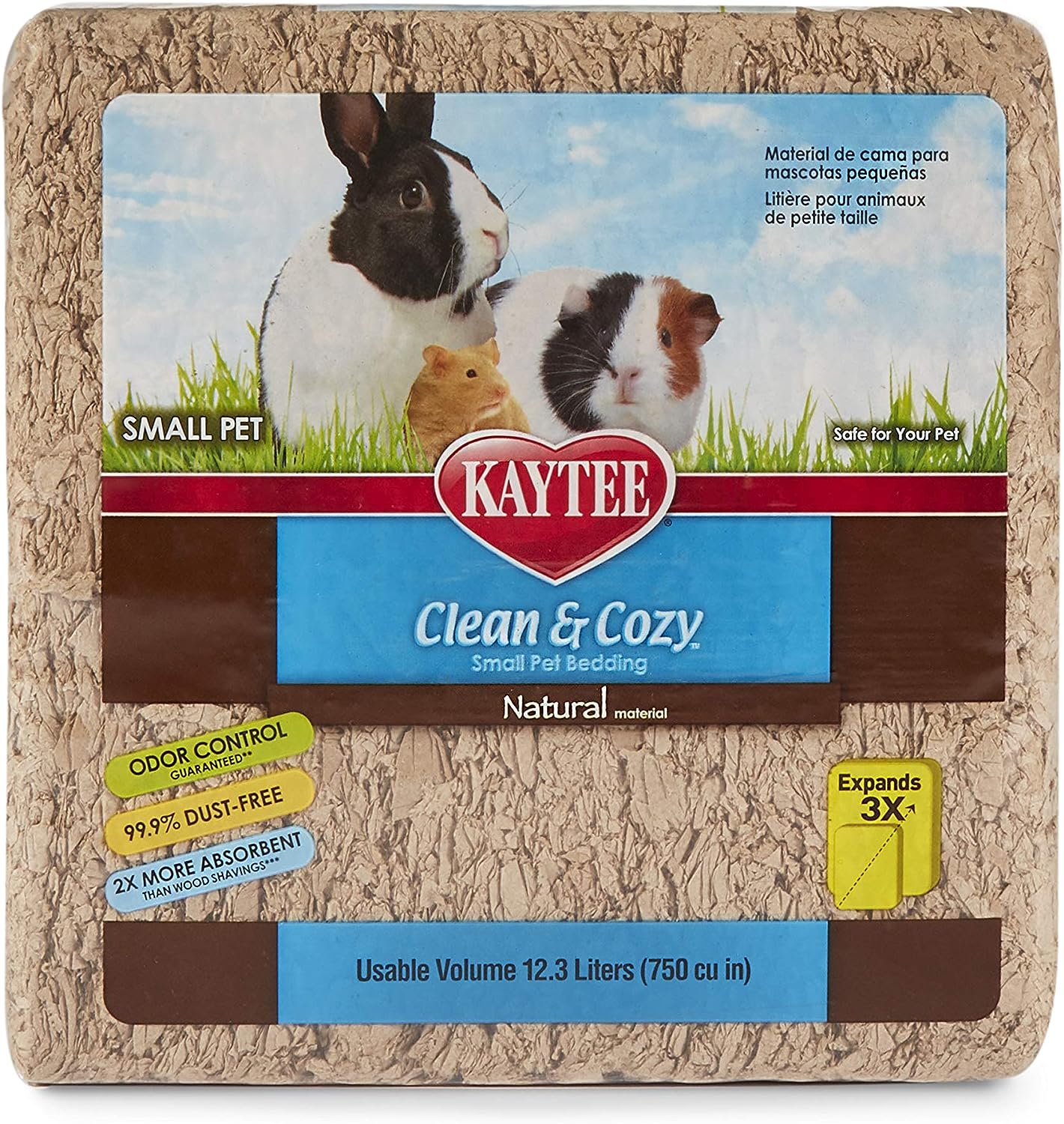 KAYTEE Clean & Cozy Natural Brown 250CU/4.3Litres