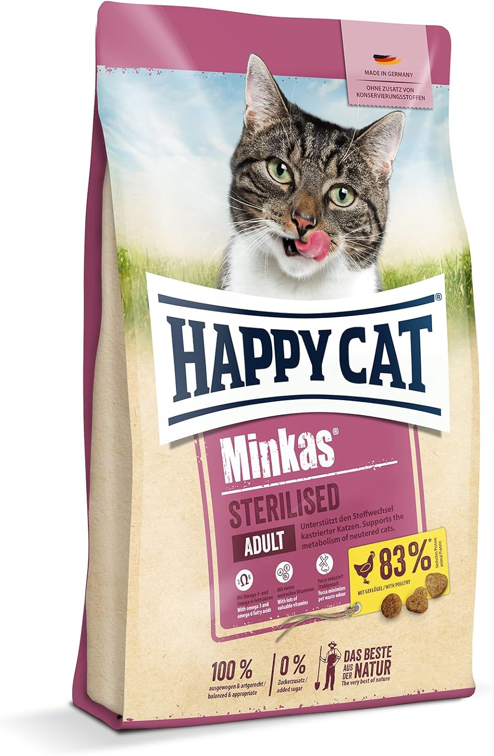 Happy Cat Minkas Sterilized - 1.5 KG