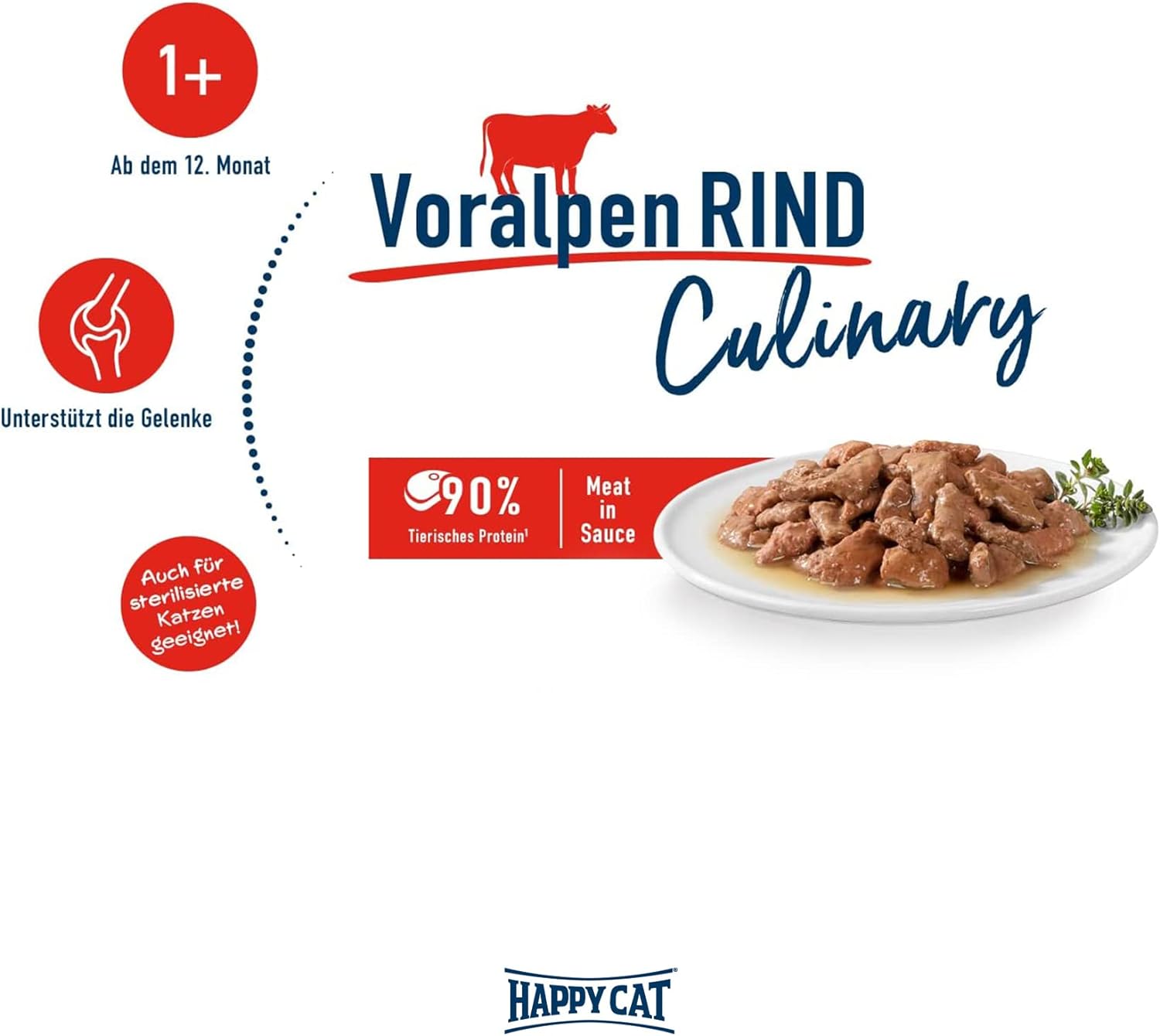 Happy Cat MIS Culinary Bavarian Beef - 85 G