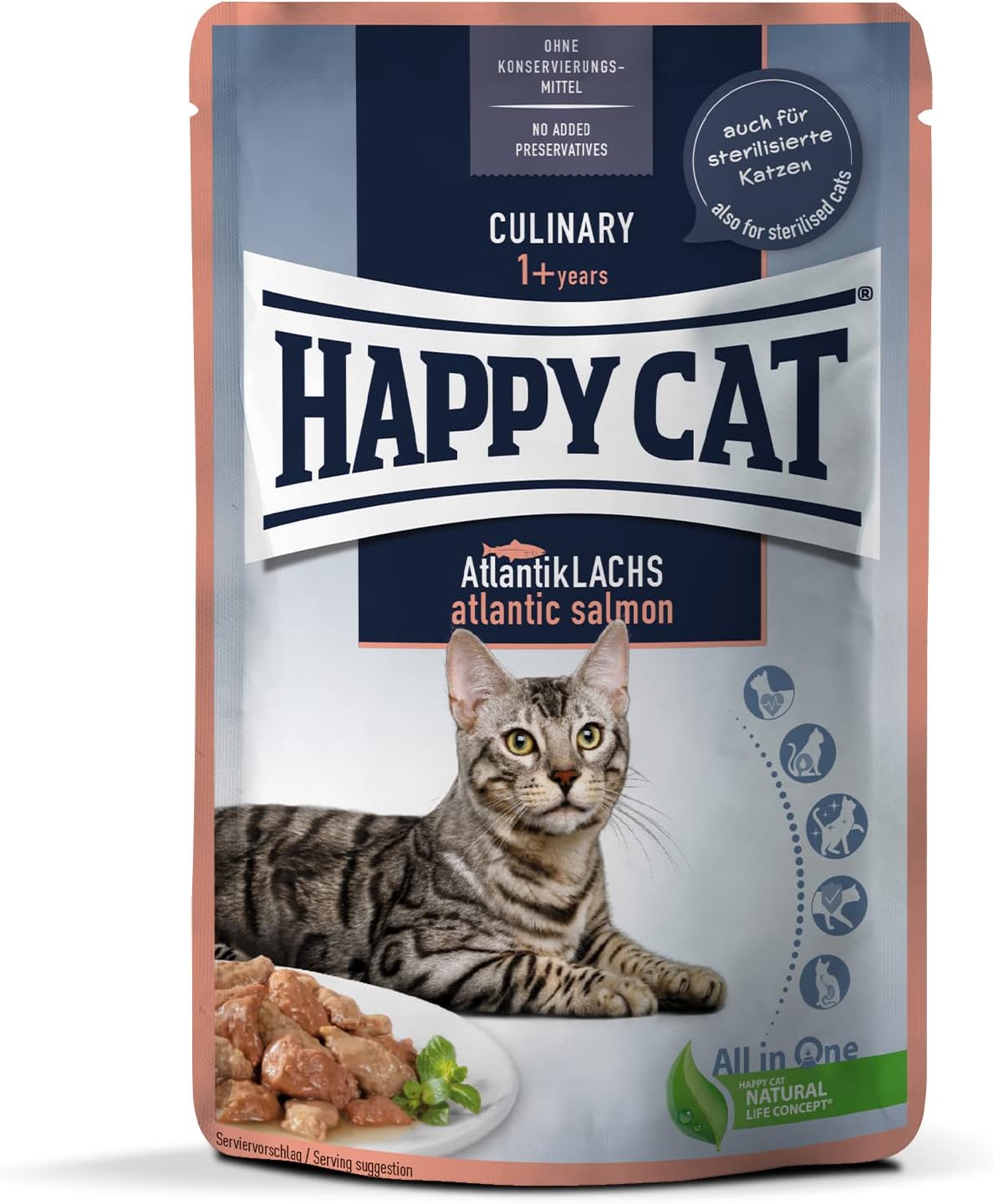 Happy Cat MIS Culinary Atlantic Salmon - 85 G
