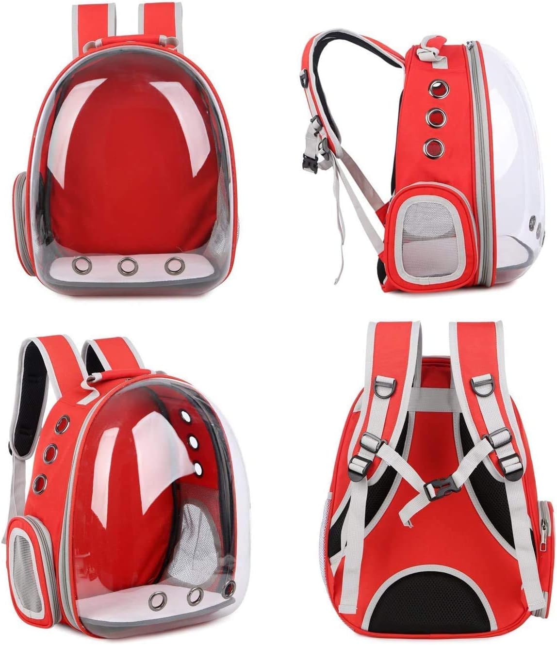 Petstranaut Pet backpacks 41 x 33 x 25cm - Red
