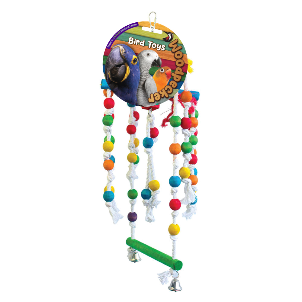 Woodpecker Bird Toy Lullaby With Bell 68*22 Cms