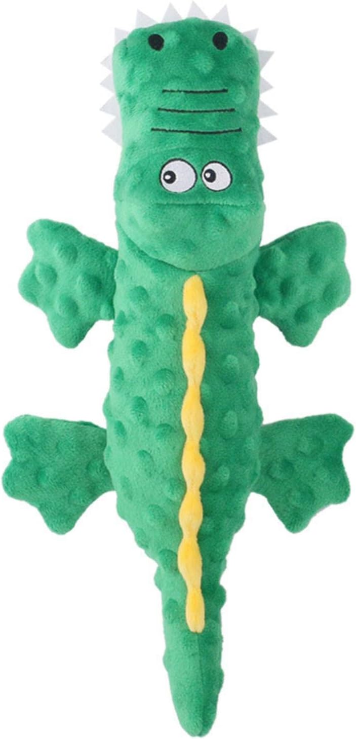 Plush Pet Crazy Gators Dog Toy - 1pc